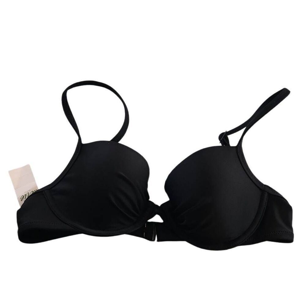 Aerie Women's Size 32B Black Lightly Lined Underwire Adjustable Straps Bra